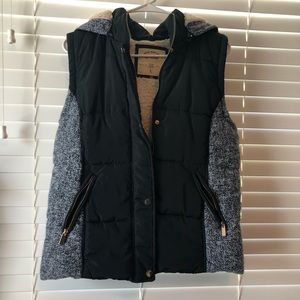 Ci Sono Original Navy Winter Vest NWOT
